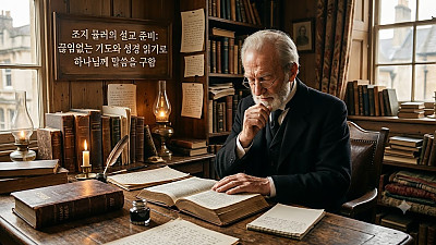 (조지 뮬러 이야기 36) 조지 뮬러가 설교를 준비하는 법