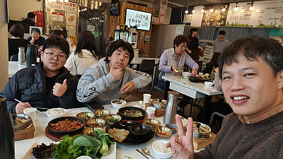 중고등부 찬양단 교제