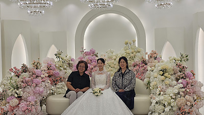 조윤희 자매(조기행 집사님 배미란 집사님 큰 딸) 결혼 (9월 5일 부천 웨스턴펠리스)