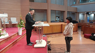 2026년 신천권사, 신천집사 임직패 수여